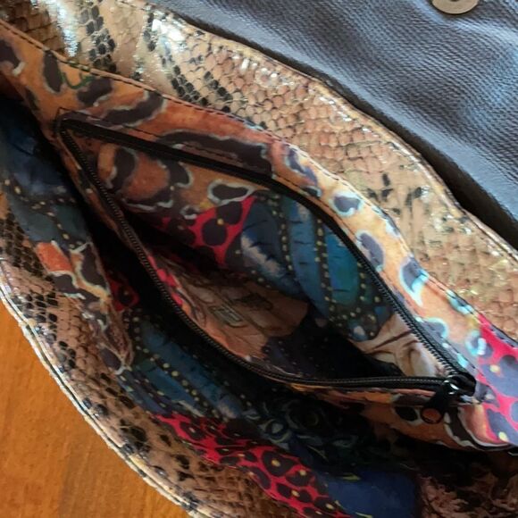 Falchi by Falchi Faux Snakeskin Purse - Picture 3 of 8